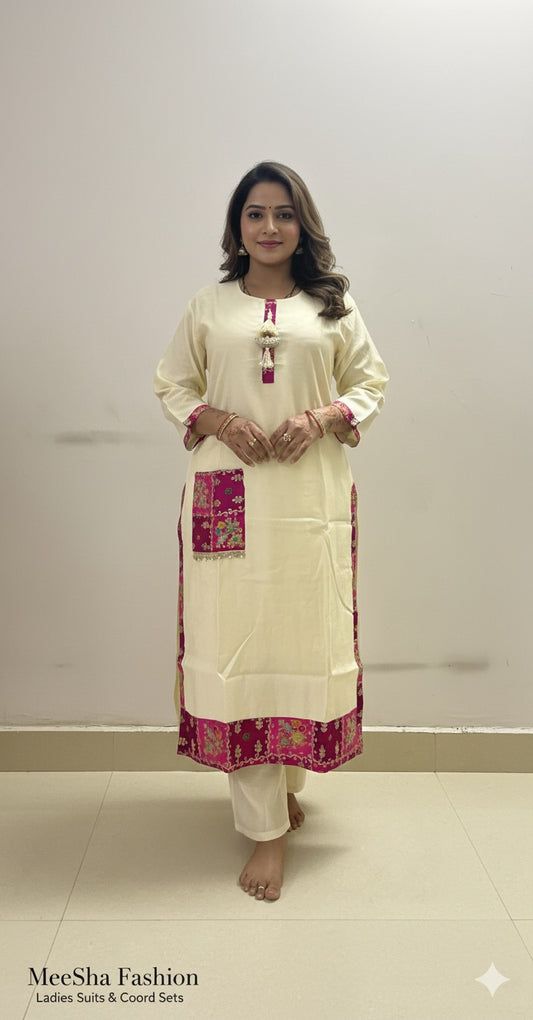 ROSEWOOD TASSEL SUIT