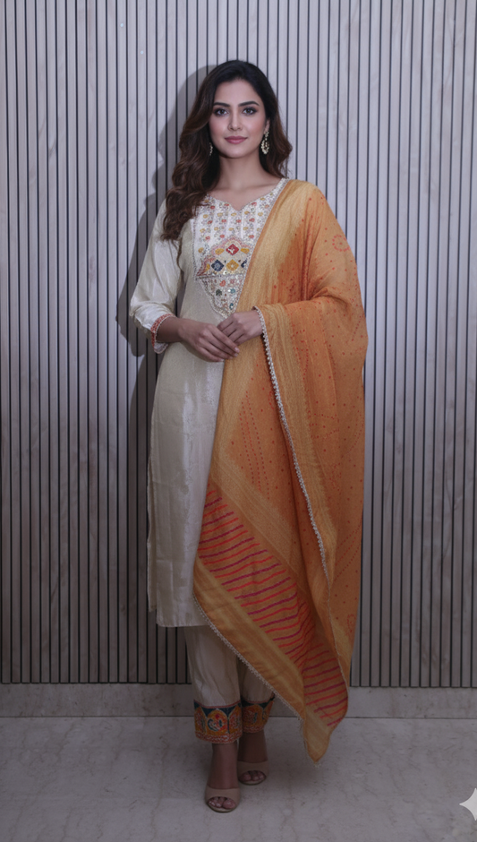 Royal Print Suit